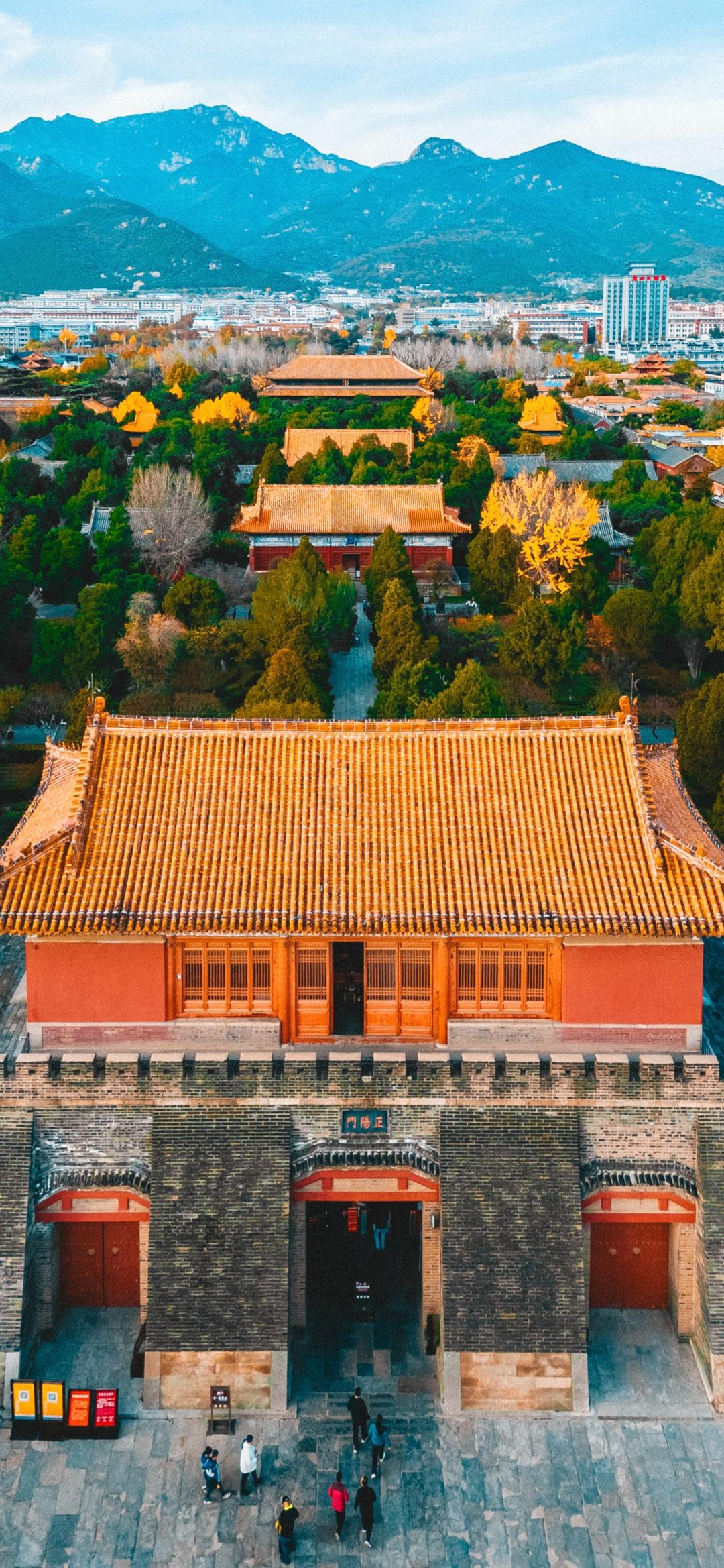 A scenic view of Jincheng Tanlingtou Daimiao