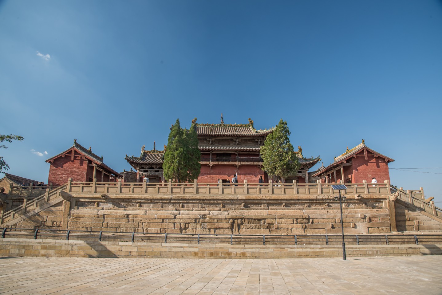 A scenic view of Jincheng Tanlingtou Daimiao