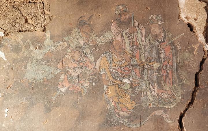 A scenic view of Jincheng Xianweng Miao
