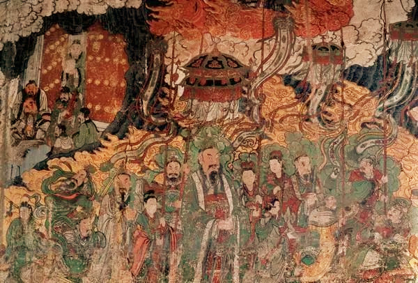 A scenic view of Jincheng Xianweng Miao