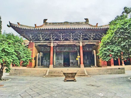 A scenic view of Jincheng Xidun Jidu Temple