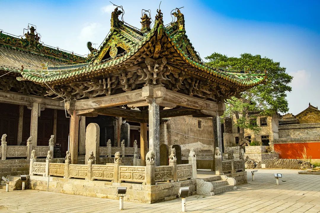 A scenic view of Jincheng Xidun Jidu Temple