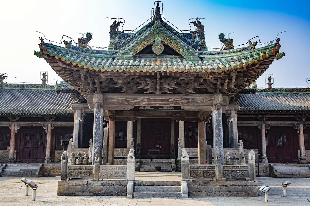 A scenic view of Jincheng Xidun Jidu Temple
