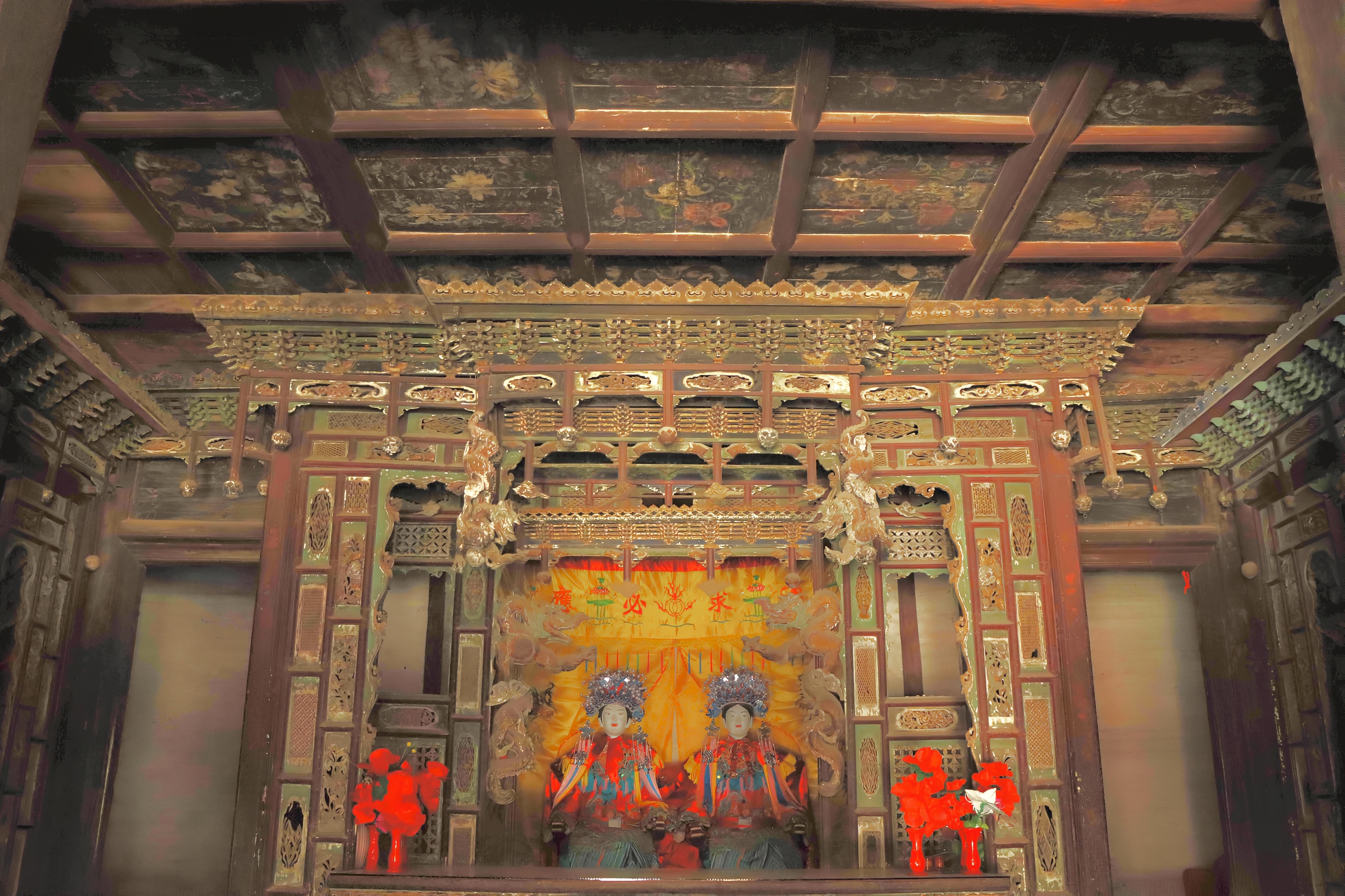 A scenic view of Jincheng Xilimen Erxian Temple