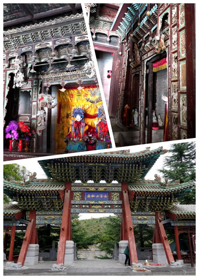 A scenic view of Jincheng Xixi Erxian Temple