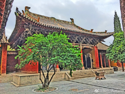 A scenic view of Jincheng Xixi Erxian Temple