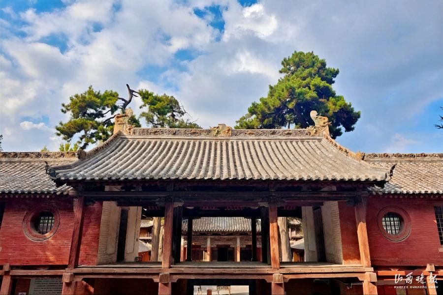 A scenic view of Jincheng Xixi Erxian Temple