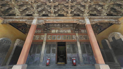 A scenic view of Jincheng Xixi Erxian Temple