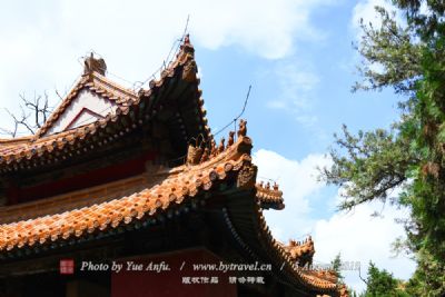 A scenic view of Jincheng Yangcheng Shousheng Temple And Liuli Pagoda