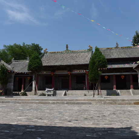 A scenic view of Jincheng Yinxi Dongyue Temple