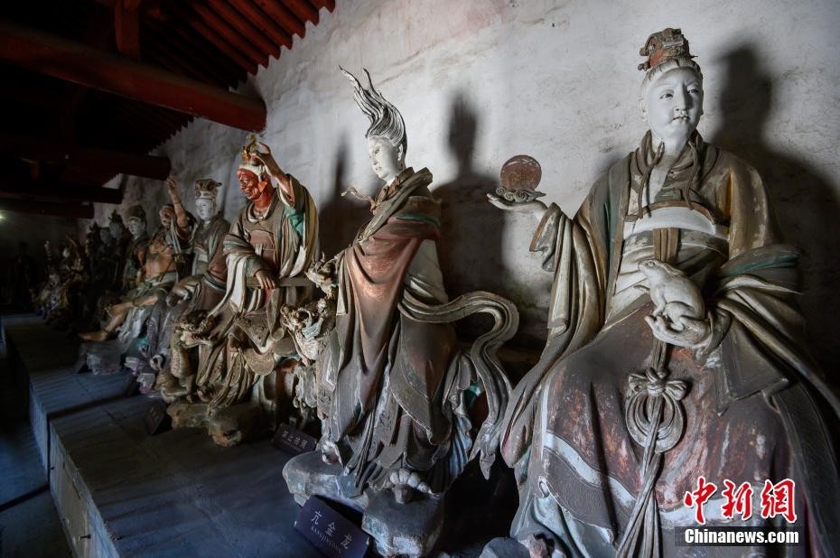 A scenic view of Jincheng Yuhuang Temple