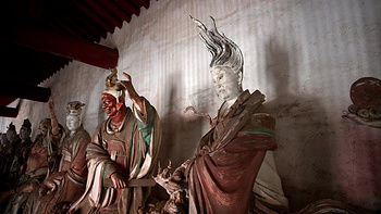 A scenic view of Jincheng Yuhuang Temple