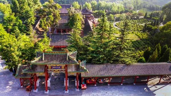 A scenic view of Jincheng Yuxian Temple