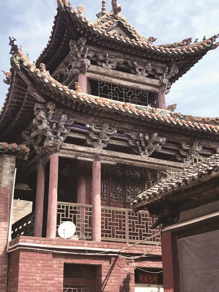 A scenic view of Jincheng Zezhou Chongshou Temple