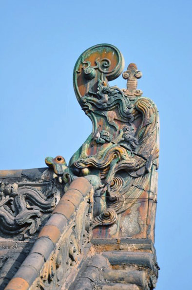 A scenic view of Jincheng Zezhou Chongshou Temple