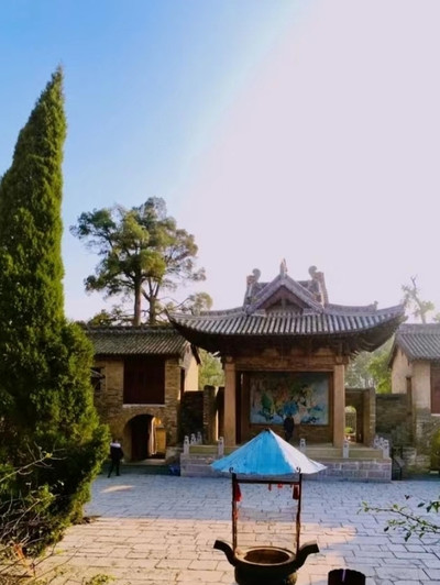 A scenic view of Jincheng Zezhou Daimiao