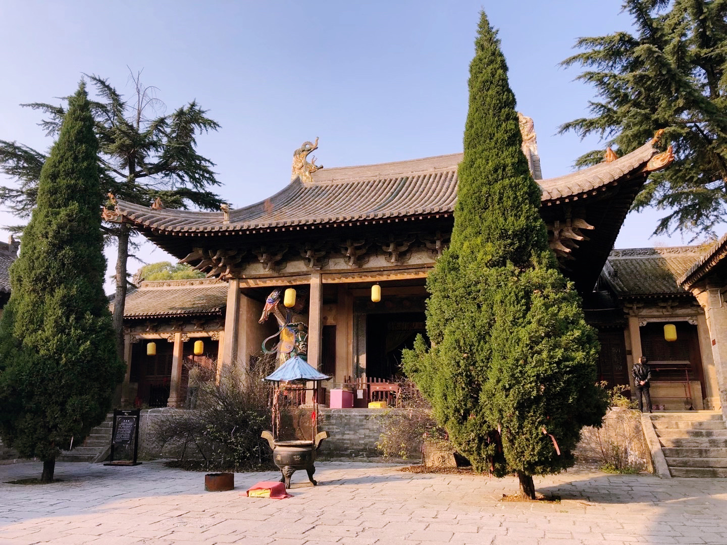 A scenic view of Jincheng Zezhou Daimiao