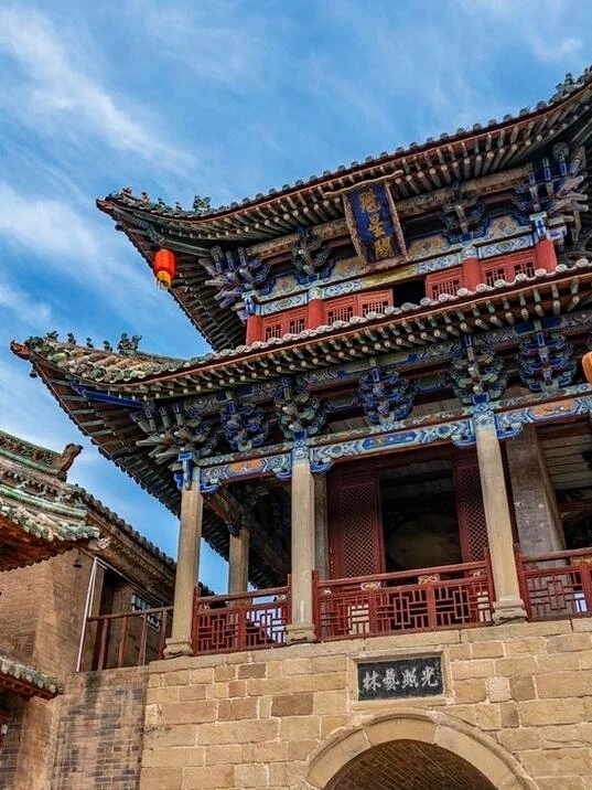 A scenic view of Jincheng Zezhou Daimiao