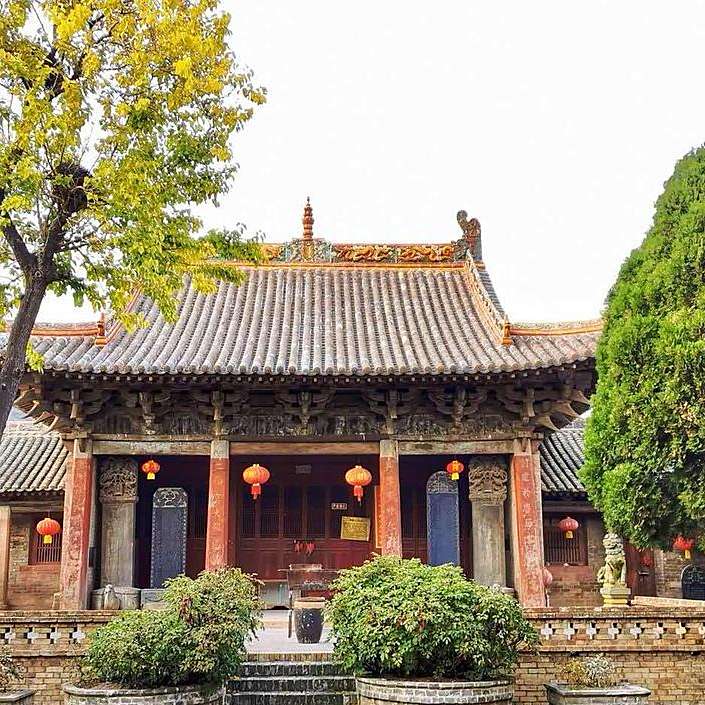 A scenic view of Jincheng Zhongping Erxian Palace