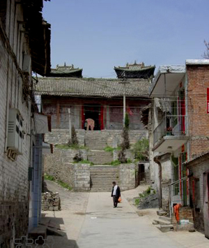 A scenic view of Jincheng Zhoucun Dongyue Temple