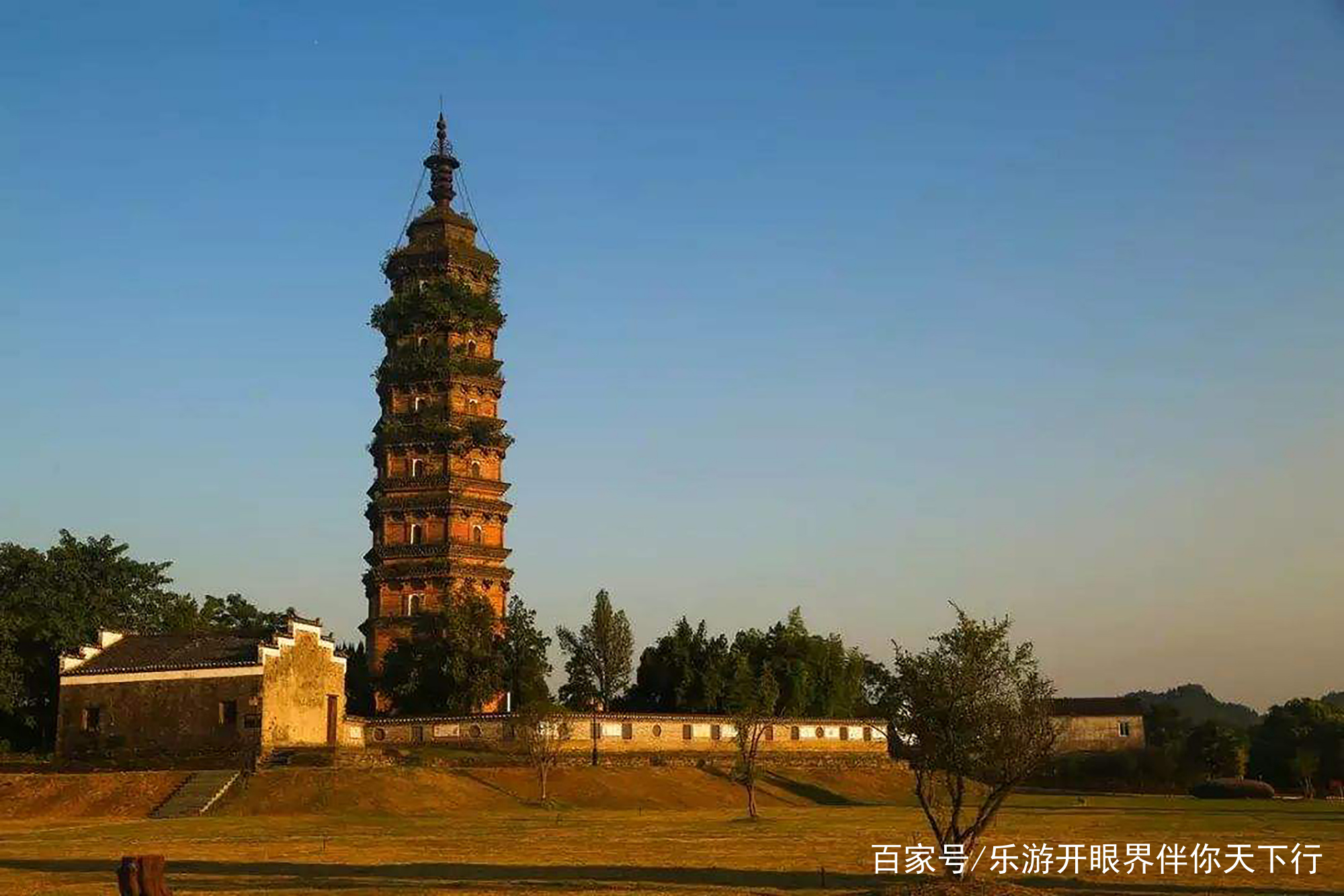 A scenic view of Jingdezhen Fuliang Hongta