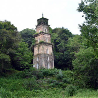 A scenic view of Jingdezhen Fuliang Shuangfengta