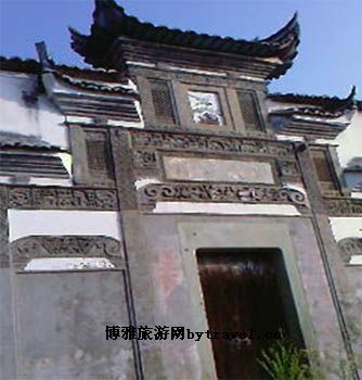 A scenic view of Jingdezhen Mingyuan Huyan Mingfentang Xitai