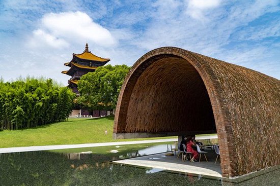A scenic view of Jingdezhen Nanyao Yizhi