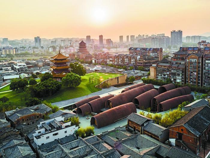 A scenic view of Jingdezhen Nanyao Yizhi