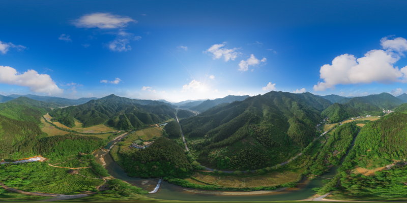 A scenic view of Jingdezhen Yaoli Gaibian Jiuzhi