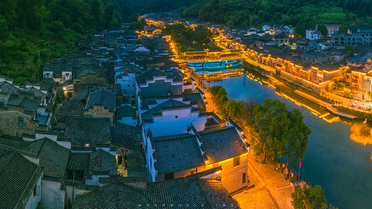 A scenic view of Jingdezhen Yaoli Gaibian Jiuzhi