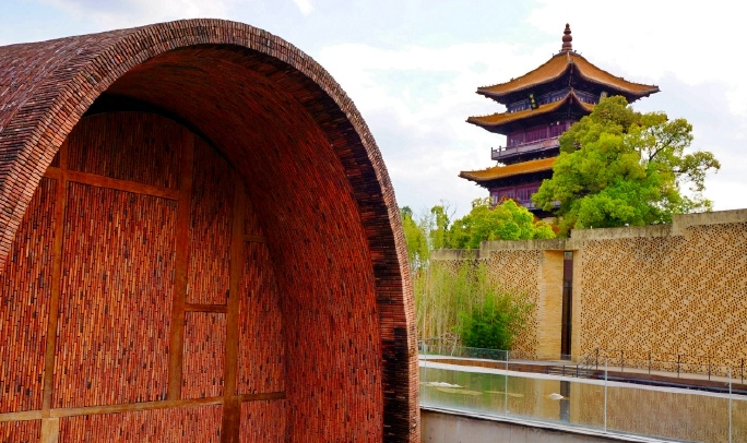 A scenic view of Jingdezhen Yuyaochang Yaozhi