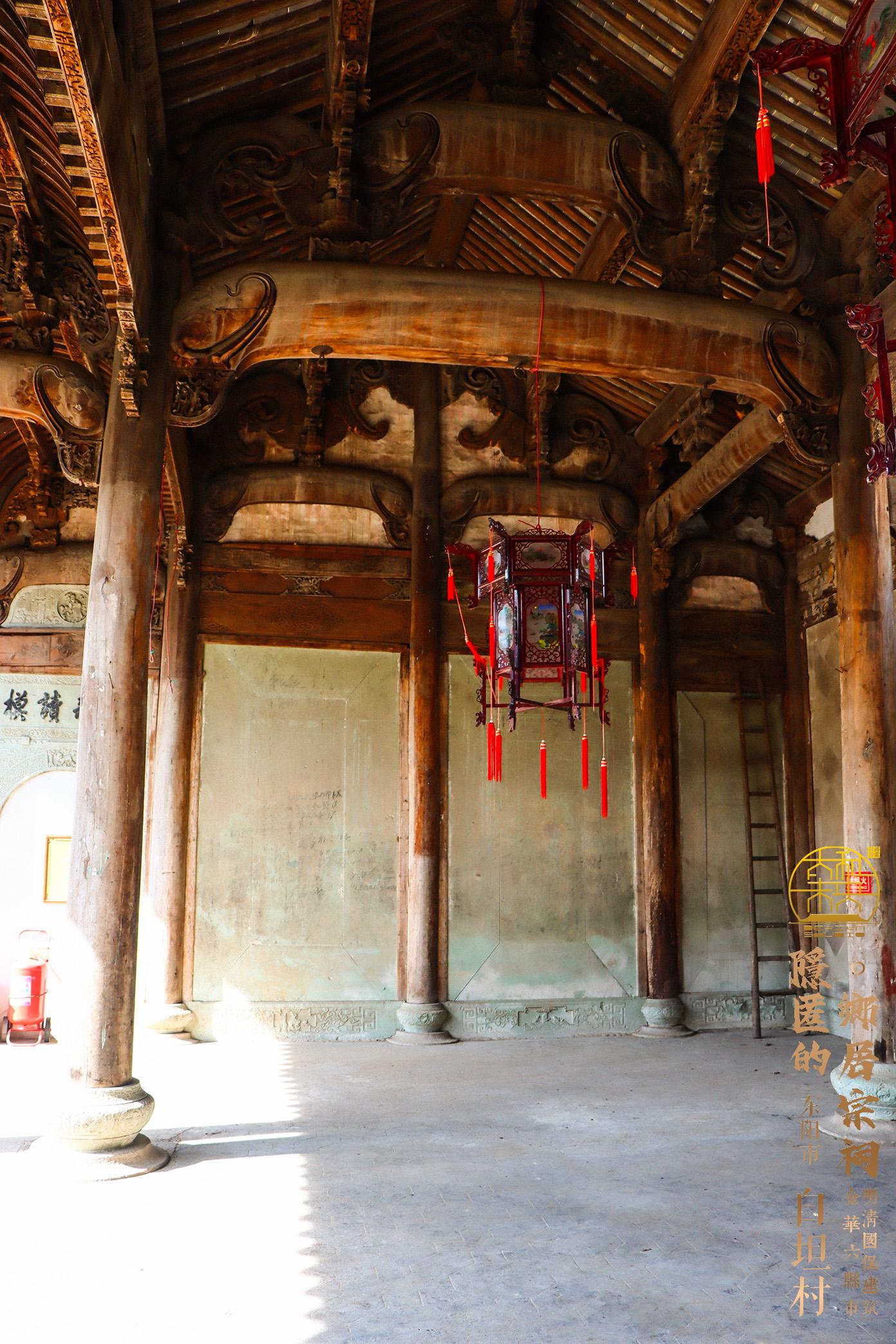 A scenic view of Jinhua Dongyang Baitan Minzhai