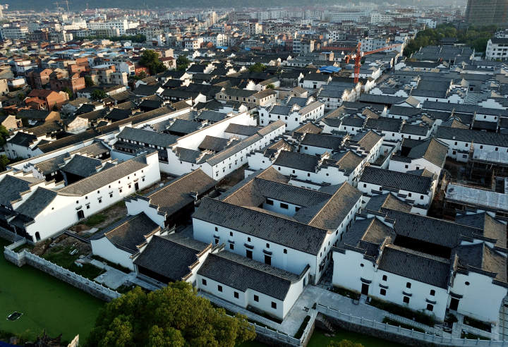 A scenic view of Jinhua Dongyang Luzhai