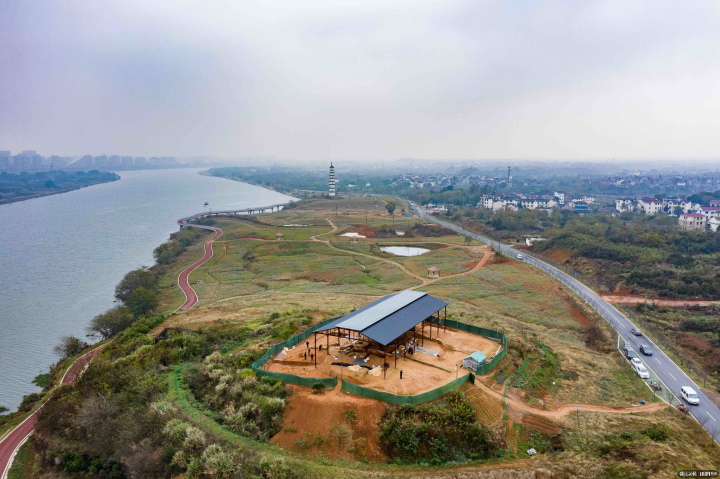 A scenic view of Jinhua Dongyang Tudunmuqun