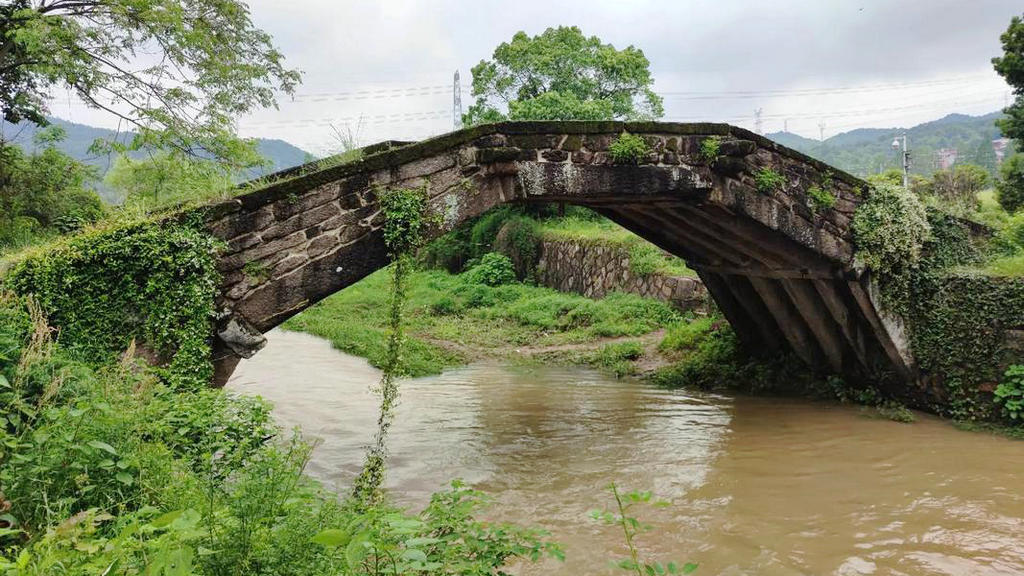 A scenic view of Jinhua Guyueqiao