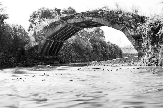 A scenic view of Jinhua Guyueqiao