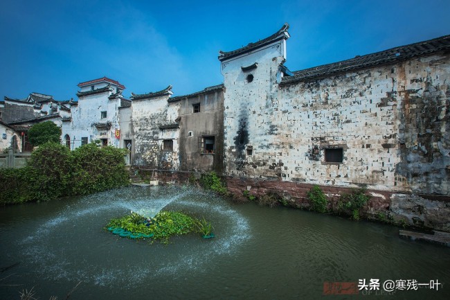 A scenic view of Jinhua Houwucun Gu Jianzhuqun