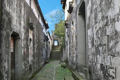 A scenic view of Jinhua Jiqingtang