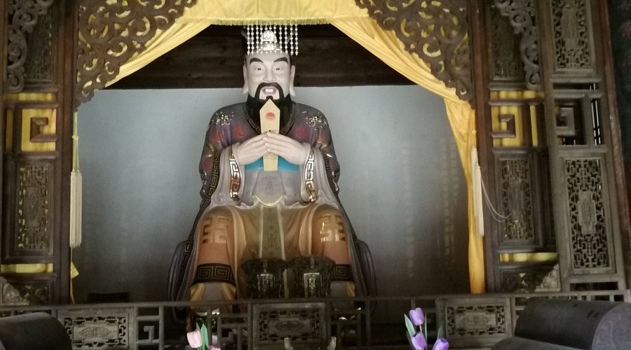 A scenic view of Jinhua Juxi Kongshi Jiamiao