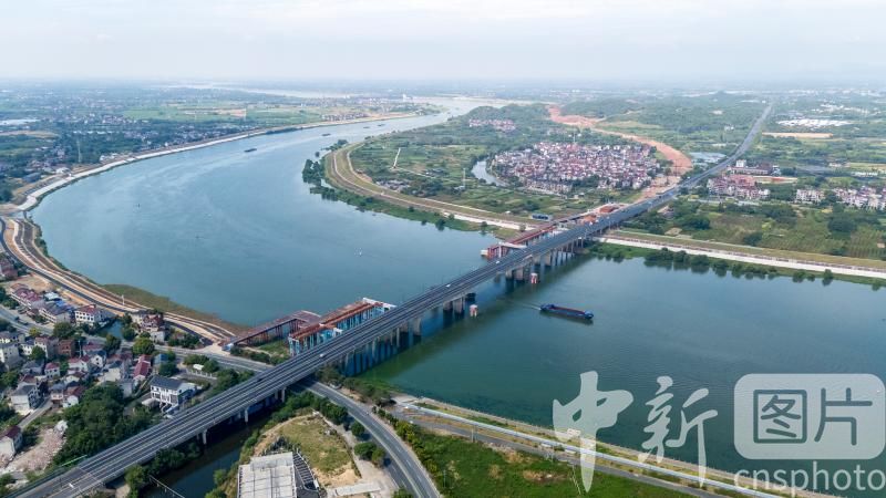 A scenic view of Jinhua Lanxi Tongzhouqiao