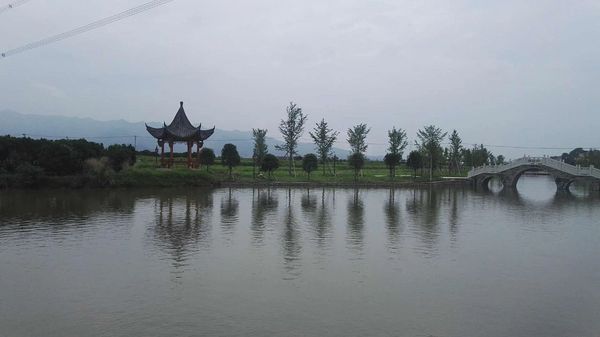 A scenic view of Jinhua Lanxi Tongzhouqiao