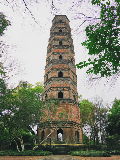 A scenic view of Jinhua Longdesi Ta