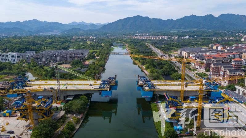 A scenic view of Jinhua Mashangqiao Huating
