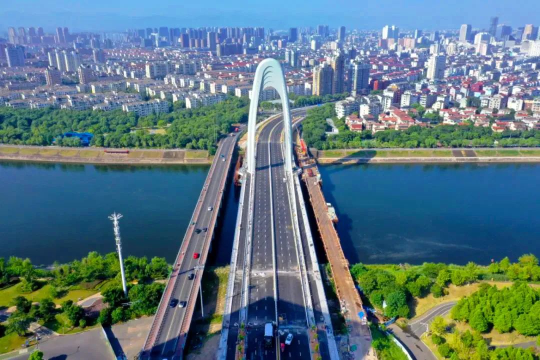 A scenic view of Jinhua Mashangqiao Huating