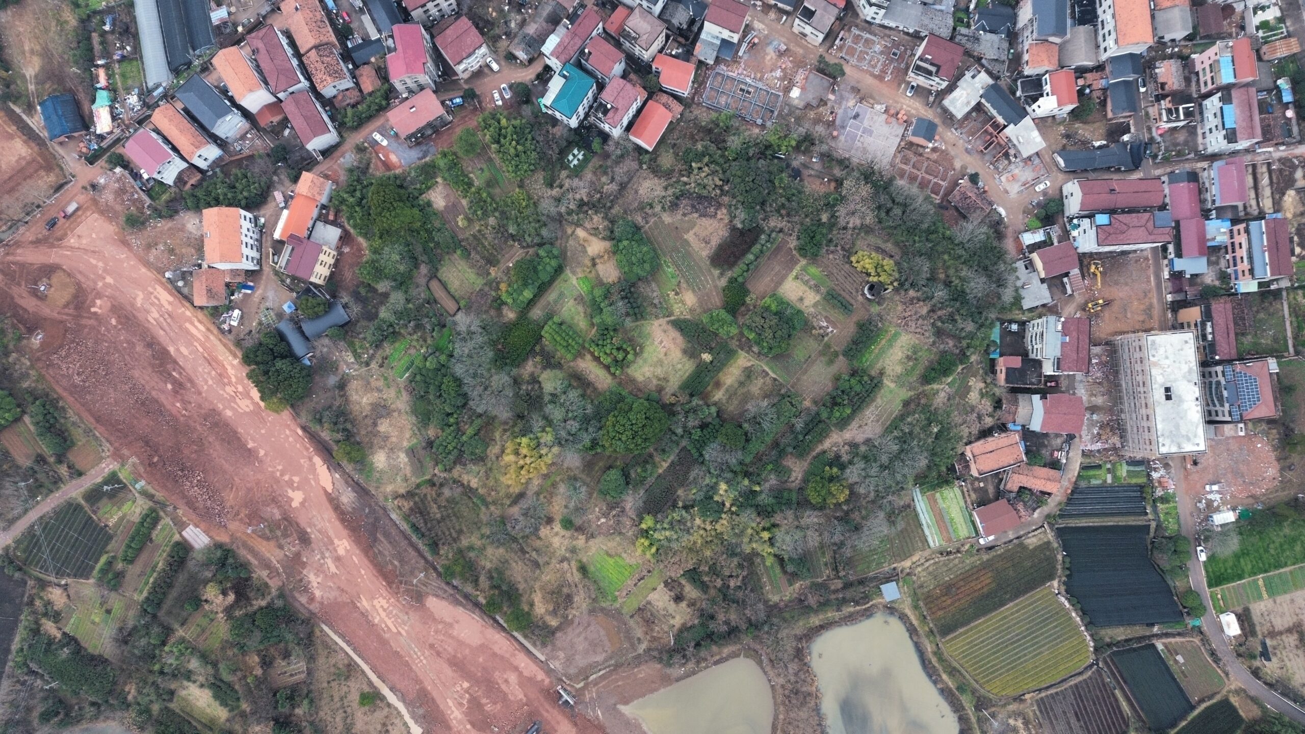 A scenic view of Jinhua Shangshan Yizhi