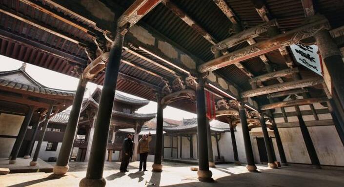 A scenic view of Jinhua Shangzuci