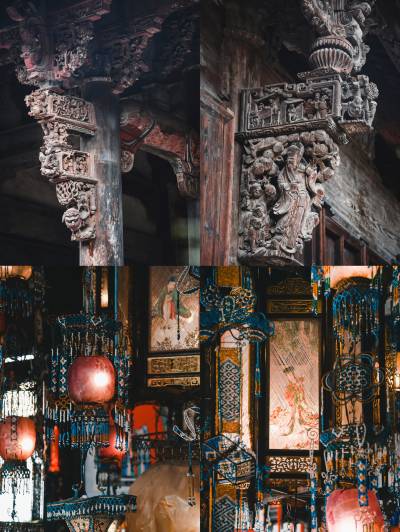 A scenic view of Jinhua Shidetang