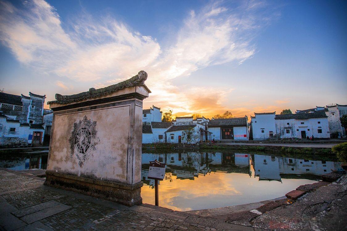 A scenic view of Jinhua Shidetang