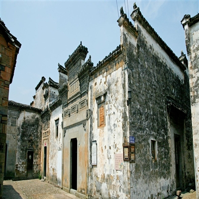 A scenic view of Jinhua Sipingcun Xiangtu Jianzhu